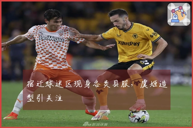 宿迁球迷区现身各类县服，虞姬造型引关注